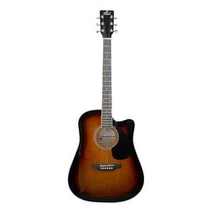 Pluto HW41C-201P SB Cutaway Semi Acoustic Guitar